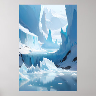 Frozen Landscape Poster