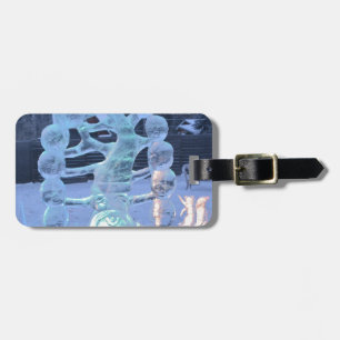 Frozen Luggage Tag