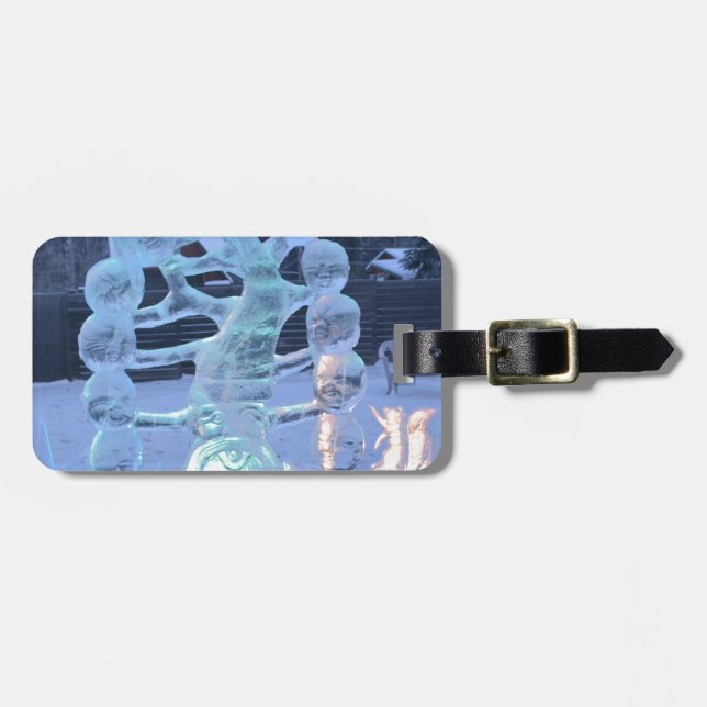 Frozen Luggage Tag (Front Horizontal)
