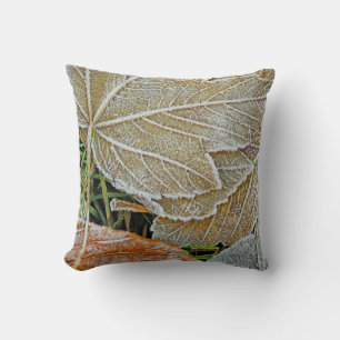 Frozen Maple Throw PIllow