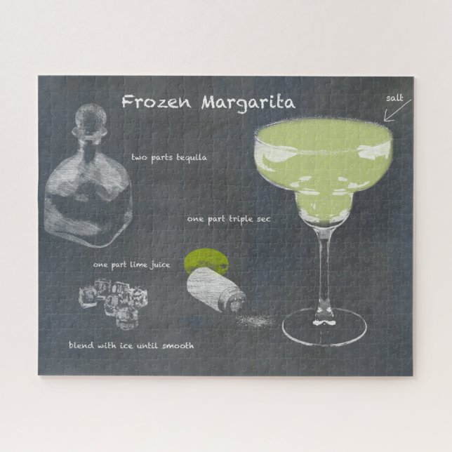 Frozen Margarita Jigsaw Puzzle (Horizontal)