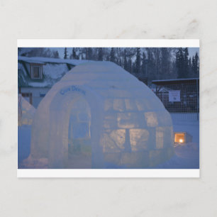 Frozen  postcard