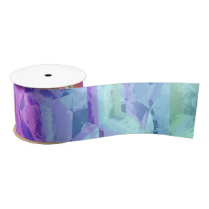 frozen rainbow crystal : satin ribbon