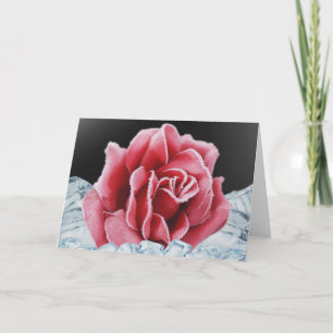 Frozen Rose Cards