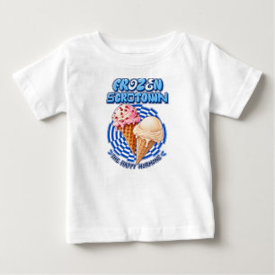 🍦 Frozen Scrotown Baby T-Shirt