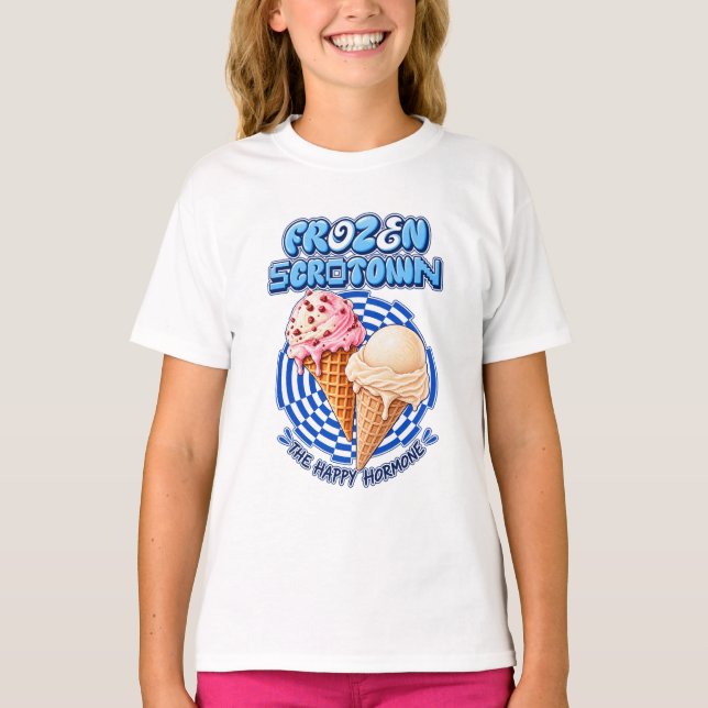 🍦 Frozen Scrotown T-Shirt (Front)