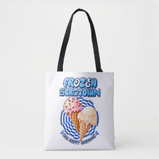 🍦 Frozen Scrotown Tote Bag