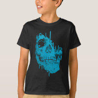 Frozen Skull: Eerie Blue Decay