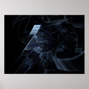Frozen Space Sci-Fi Poster