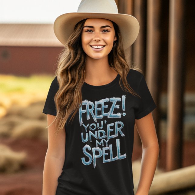 Frozen Spellbound Text Art T-Shirt (Creator Uploaded)