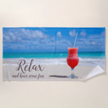 Frozen Strawberry Daiquiri on Blue Sky Sandy