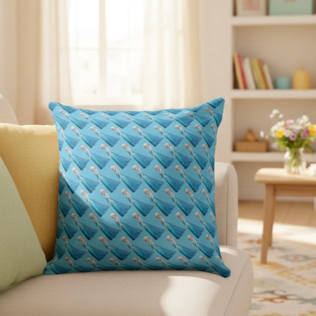 Frozen Throw Pillow (Creator Uploaded)