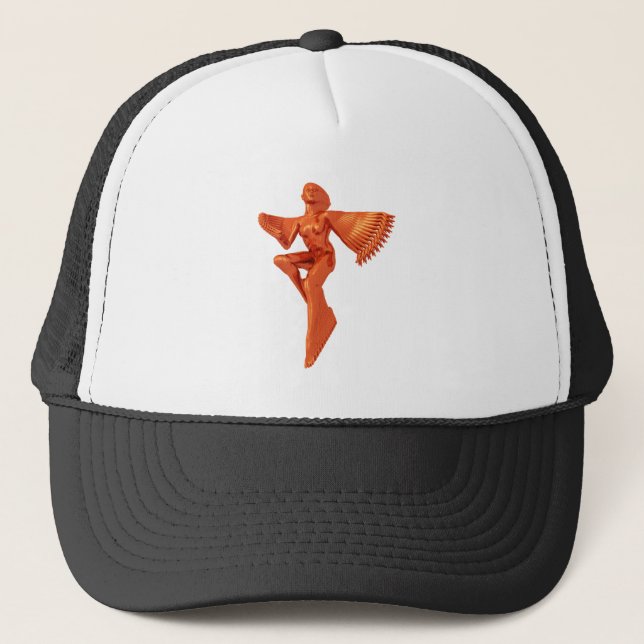 frozen time trucker hat (Front)