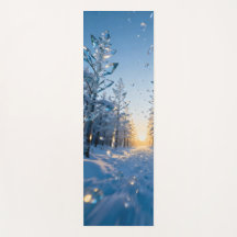 Frozen trees of glass shattered