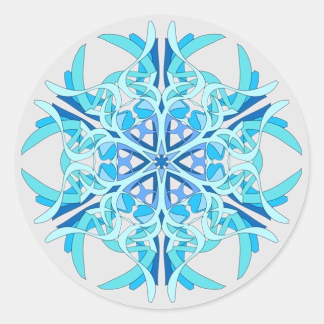 Frozen Twist™ Classic Round Sticker (Front)