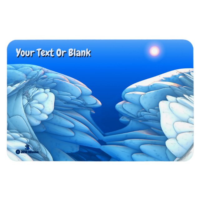 Frozen Waves Magnet (Horizontal)