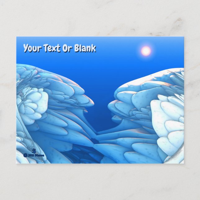 Frozen Waves Postcard (Front)