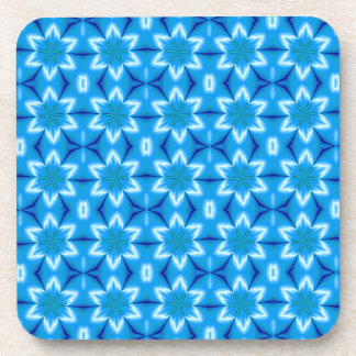 Frozen White Flowers Coaster