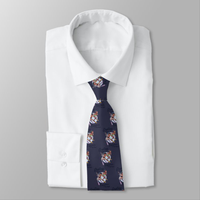 Frozover Ski Resort Tie (Tied)