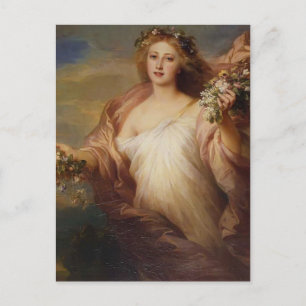 Frubling by Franz Xaver Winterhalter Postcard