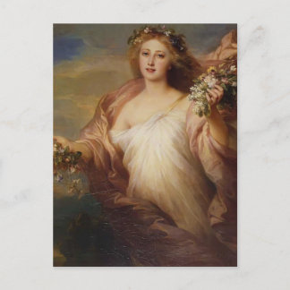 Frubling by Franz Xaver Winterhalter Postcard