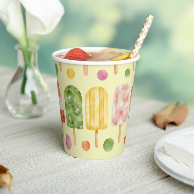 Fruir Popcicles Paper Cups (Insitu)