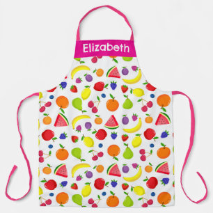Fruit and Berry Colourful Apron