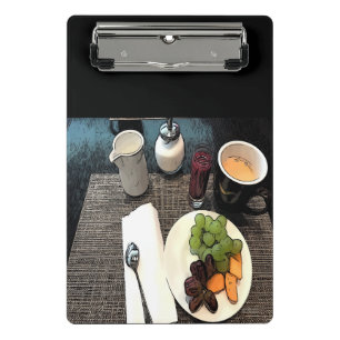 Fruit and Coffee Mini Clipboard
