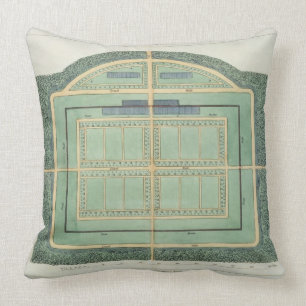 Fruit and Kitchen garden,from 'Hints on the Format Cushion