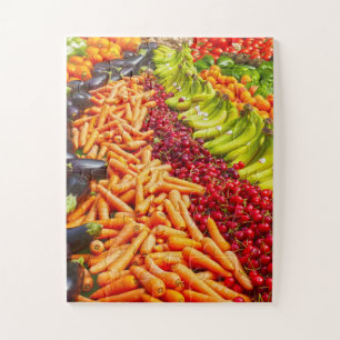 Fruit and Vegetable Collection Jigsaw Puzzle