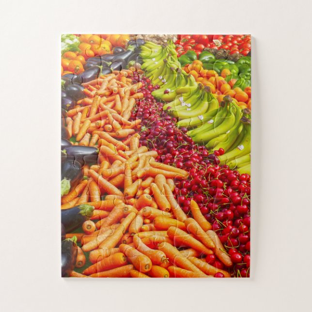 Fruit and Vegetable Collection Jigsaw Puzzle (Vertical)