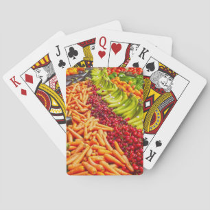Fruit and Vegetable Collection Playing Cards
