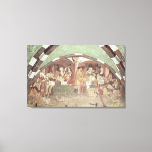 Fruit and Vegetable Market Canvas Print