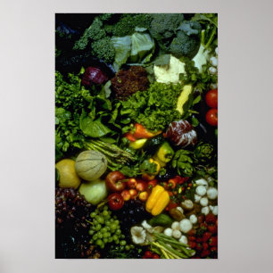 Fruit and vegetables poster