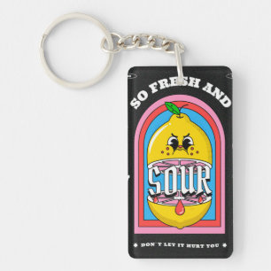 Fruit art key ring