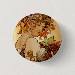 Fruit - Autumn 1897 3 Cm Round Badge
