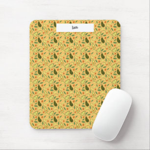 Fruit Basket Collection - Avocado Mouse Pad