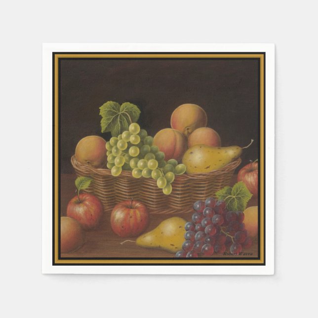 Fruit Basket Napkin (Front)