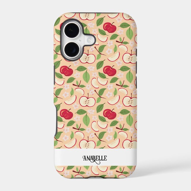 Fruit Basket Pattern Collection - Apples (Back)
