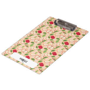 Fruit Basket Pattern Collection - Apples Clipboard