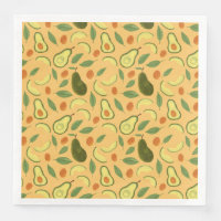 Fruit Basket Pattern Collection - Avocado