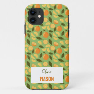 Fruit Basket Pattern Collection - Oranges Case-Mate iPhone Case
