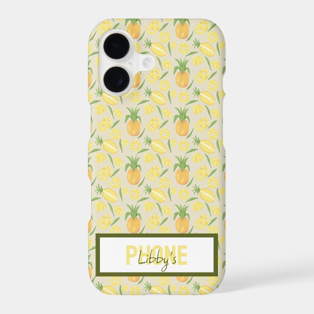 Fruit Basket Pattern Collection - Pineapples (Back)