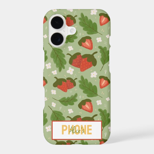 Fruit Basket Pattern Collection - Strawberries (Back)