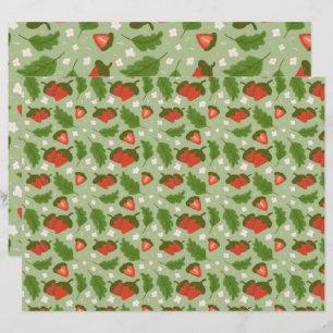 Fruit Basket Pattern Collection - Strawberries