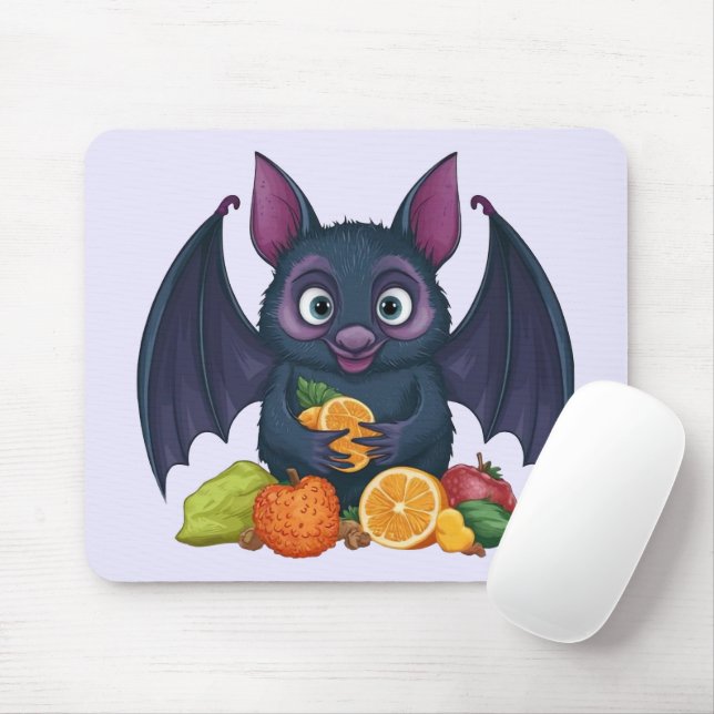 Fruit Bat Mouse Pad (With Mouse)