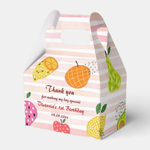 Fruit Birthday Party Great Fruit  Favour Box
