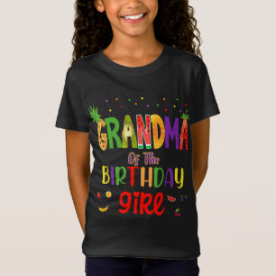 Fruit Birthday Tropical Theme Party Matching Famil T-Shirt