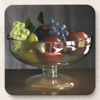 "Fruit Bowl" Hard plastic coaster