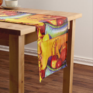 FRUIT BOWL STILL LIFE table runner
